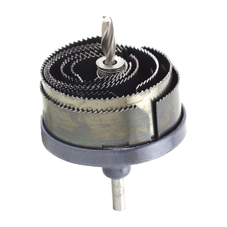 Great Neck GreatNeck Assorted in. Steel 7-in-1 Hole Saw 1 pk HC7C